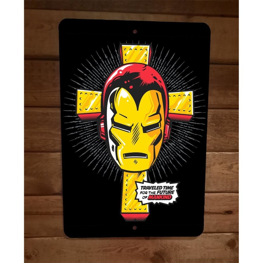 Iron Man Sabbath 8x12 Metal Wall Signโ